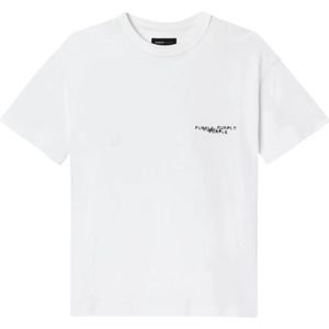 Purple Brand, Heren, Tops, Wit, Maat: XL Katoen,