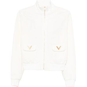 Valentino Garavani, Dames, Jassen, Wit, Maat: S Poliester,