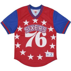 Mitchell & Ness, Heren, Sport, Veelkleurig, Maat: S Jersey,
