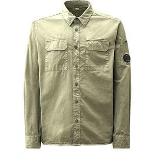 C.p. Company, Heren, Jassen, Groen, Maat: XS Katoen,