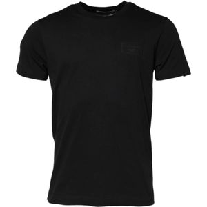 Dolce & Gabbana, Heren, Tops, Zwart, Maat: L Katoen,