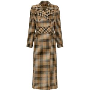 Valentino Garavani, Dames, Mantels, Bruin, Maat: XS Wol,