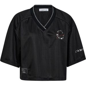 Haute L'Amitié, Dames, Tops, Zwart, Maat: XS Poliester,