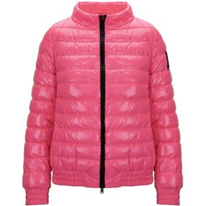 Herno, Dames, Jassen, Roze, Maat: XS Polyamide,