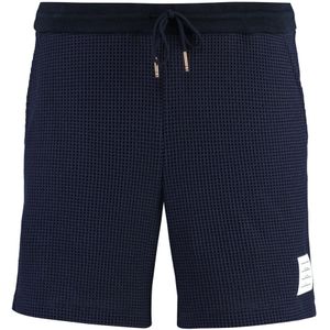 Thom Browne, Heren, Korte broeken, Blauw, Maat: XL Katoen,