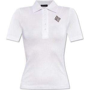 Lacoste, Dames, Tops, Wit, Maat: S Viscose,