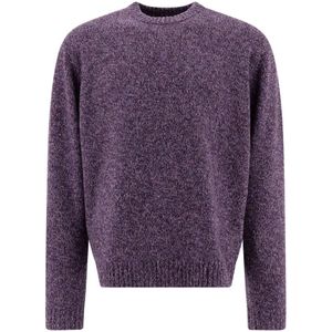 Stockholm Surfboard Club, Heren, Truien, Paars, Maat: XL Wol,