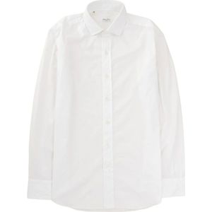 Salvatore Piccolo, Heren, Overhemden, Wit, Maat: M Katoen,