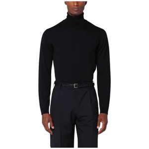 Roberto Collina, Heren, Truien, Zwart, Maat: M Wol,