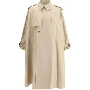 Saint Laurent, Heren, Mantels, Beige, Maat: M