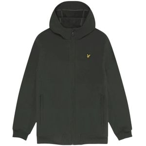 Lyle & Scott, Heren, Jassen, Grijs, Maat: XL Poliester,