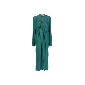 Lanvin Maxi Jurken , Green , Dames , Maat: XS