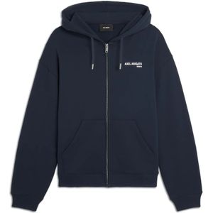 Axel Arigato, Heren, Sweatshirts & Hoodies, Blauw, Maat: S Katoen,