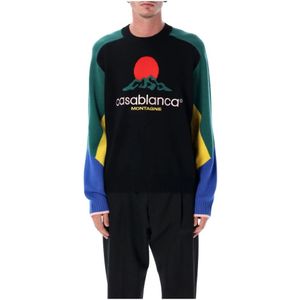 Casablanca, Heren, Truien, Veelkleurig, Maat: XL Wol,