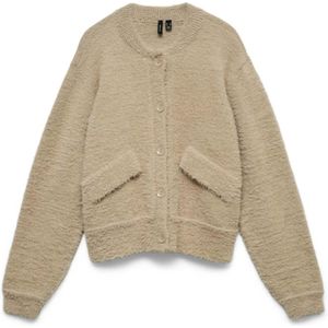 Vero Moda, Dames, Truien, Bruin, Maat: S Acryl,