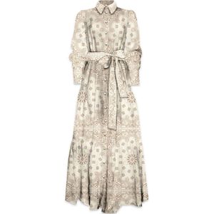 MC2 Saint Barth, Dames, Jurken, Beige, Maat: M