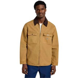 Lee, Heren, Jassen, Bruin, Maat: M