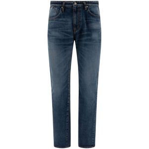 Nonnative, Heren, Jeans, Blauw, Maat: L Katoen,