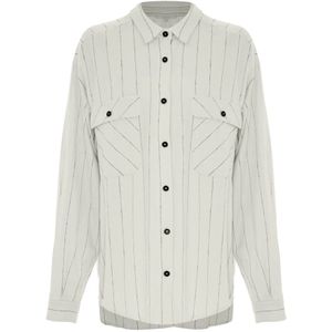 Kocca, Dames, Blouses & Shirts, Beige, Maat: L