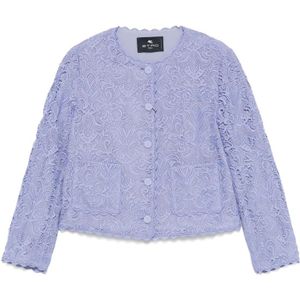 Etro, Dames, Jassen, Paars, Maat: S