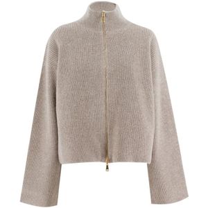 Fabiana Filippi, Dames, Truien, Beige, Maat: XS Zijde,