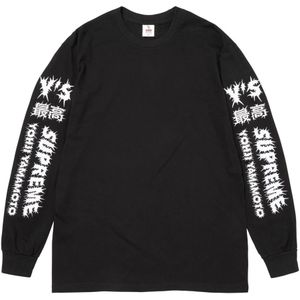 Supreme, Heren, Tops, Zwart, Maat: L Katoen,