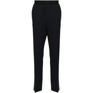 Msgm, Heren, Broeken, Blauw, Maat: XL Leer,