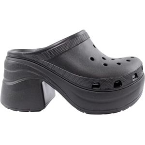 Crocs, Dames, Schoenen, Zwart, Maat: 38 EU Synthetisch,