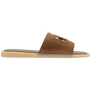 Dolce & Gabbana - Suede Mules - Bruin - Suede