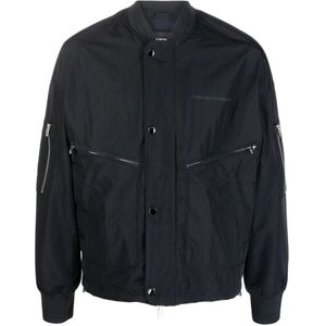 Emporio Armani, Heren, Jassen, Blauw, Maat: L