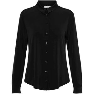 &Co Woman, Dames, Blouses & Shirts, Zwart, Maat: 3XL Poliester,