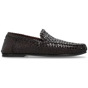 Dolce & Gabbana - Loafers - Bruin - Leren Schoenen