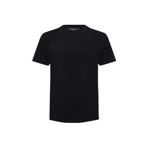 Versace T-Hemden , Black , Heren , Maat: L