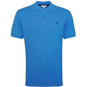 U.s. Polo Assn., Heren, Tops, Blauw, Maat: 3XL Katoen,