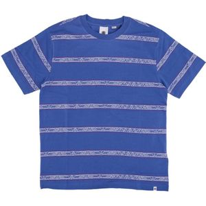 Element, Heren, Tops, Blauw, Maat: L Katoen,