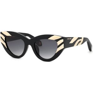 Roberto Cavalli - Cat-Eye Zonnebril - Zwart - Accessoires