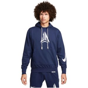Nike, Heren, Sweatshirts & Hoodies, Blauw, Maat: 2XL