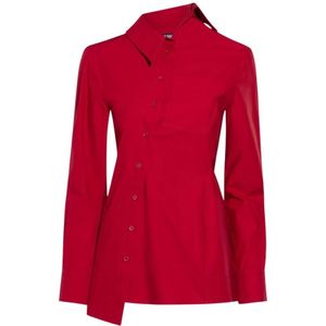 Jacquemus, Dames, Blouses & Shirts, Rood, Maat: M