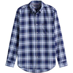 Tommy Hilfiger, Heren, Overhemden, Blauw, Maat: S
