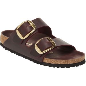 Birkenstock, Dames, Schoenen, Rood, Maat: 36 EU Leer,