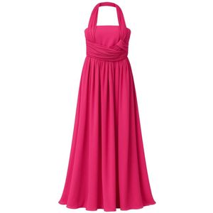 Clips, Dames, Jurken, Roze, Maat: S Chiffon,