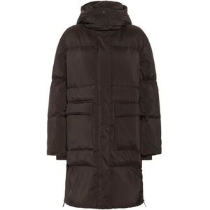 Part Two, Dames, Mantels, Bruin, Maat: 2XS Polyamide,