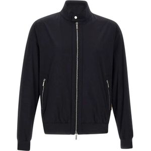 Moorer, Heren, Jassen, Blauw, Maat: S