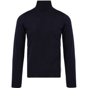 Drumohr, Heren, Truien, Blauw, Maat: M Wol,