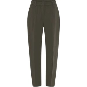 Bruuns Bazaar, Dames, Broeken, Bruin, Maat: XS Viscose,