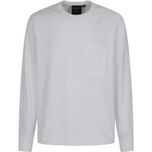 Canada Goose, Heren, Tops, Wit, Maat: M Katoen,