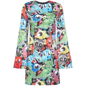 Philipp Plein, Dames, Jurken, Veelkleurig, Maat: S Poliester,