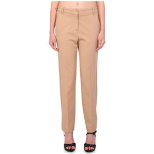 Pinko, Dames, Broeken, Beige, Maat: L