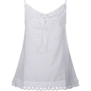 By Malene Birger, Dames, Tops, Wit, Maat: L Katoen,