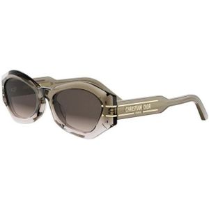 Dior, Dames, Accessoires, Grijs, Maat: 55 MM